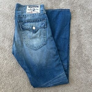 True Religion Men's Blue Jeans size 32 x 32